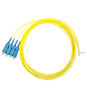 FO Pigtail SC, OS2, singlemode, 9/125um, 2m, 4kom