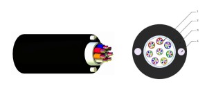Fiber kabl 12 vlakana samonoseći 