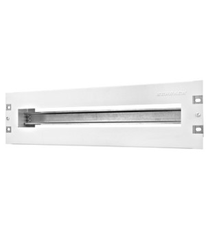 19'' Panel sa DIN šinom, 3HU, za 22 modula, RAL7035